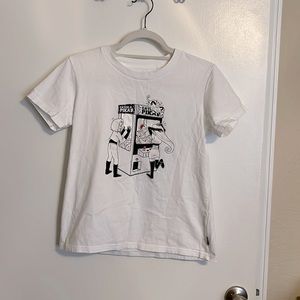 Uniqlo Pokemon Team Rocket T-Shirt White Size Small